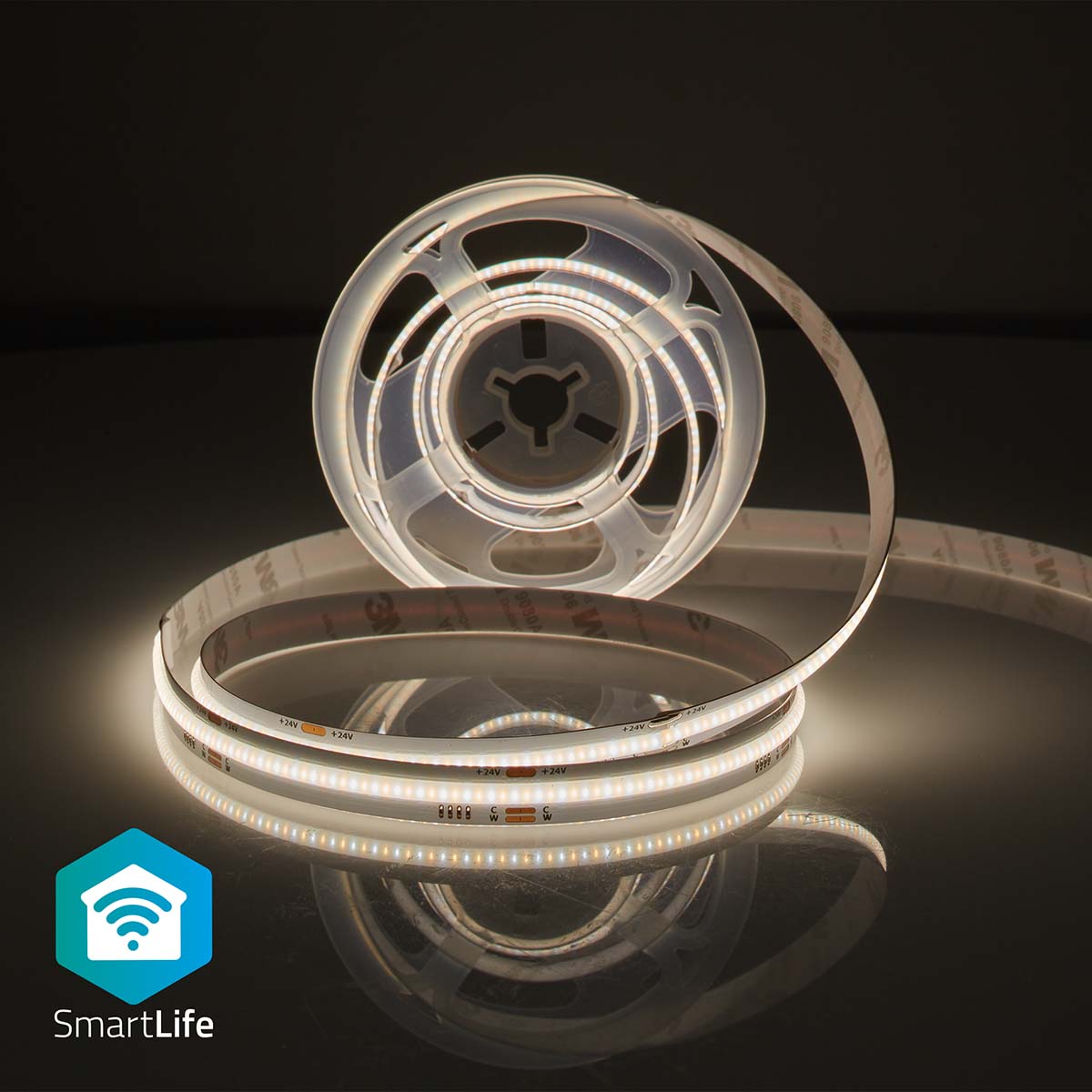 SmartLife LED Strip | Warm tot Koel Wit | 1000 lm |