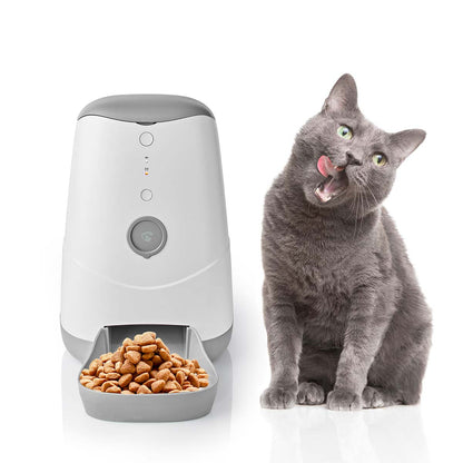 SmartLife Dierenvoeding Dispenser | Automatische Voerbak Kat en Hond | Wi-Fi | 3.7 l | Android™ / IOS