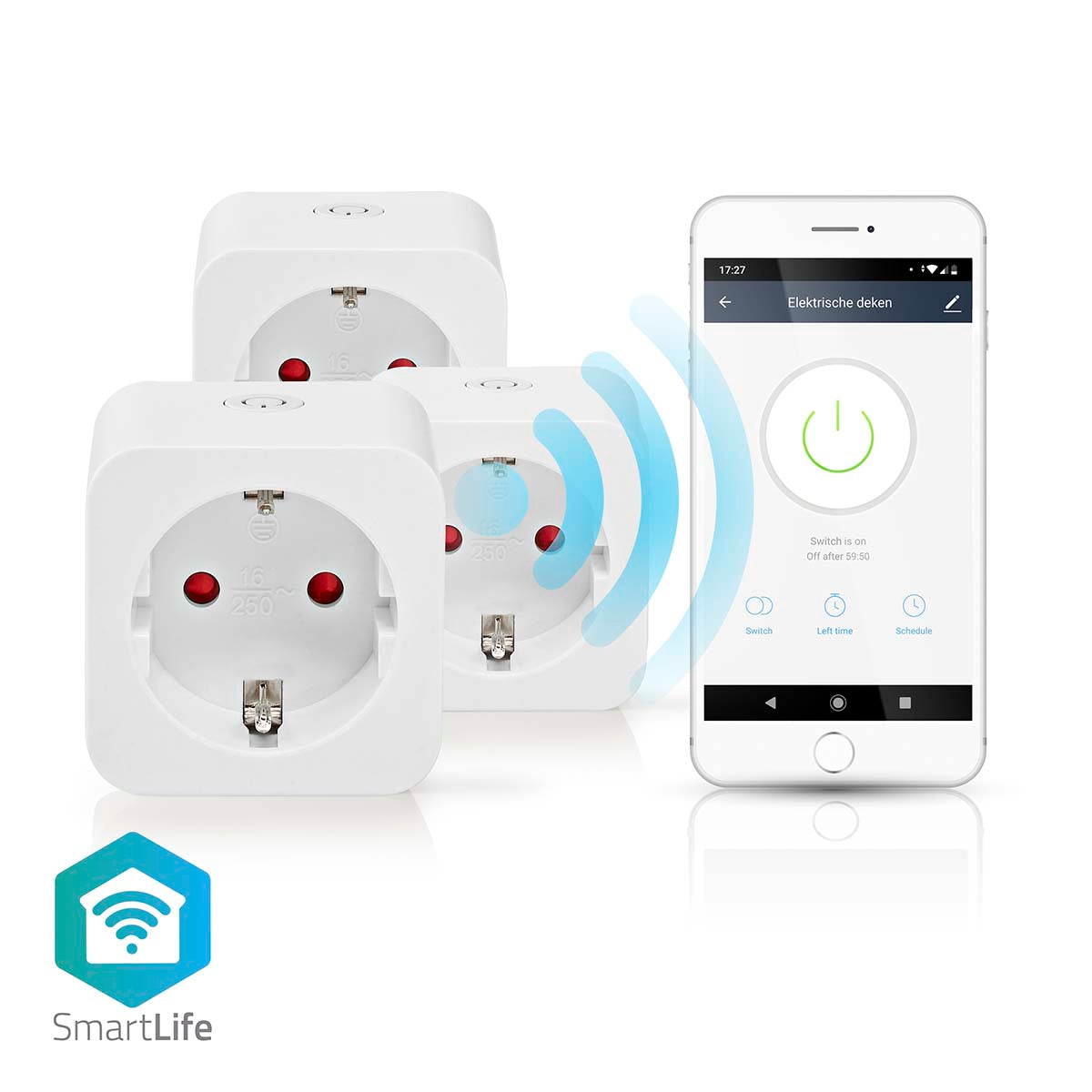 SmartLife Smart Stekker X 3